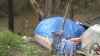 Operativos para desalojar a personas sin hogar a lo largo del Guadalupe River en San José
